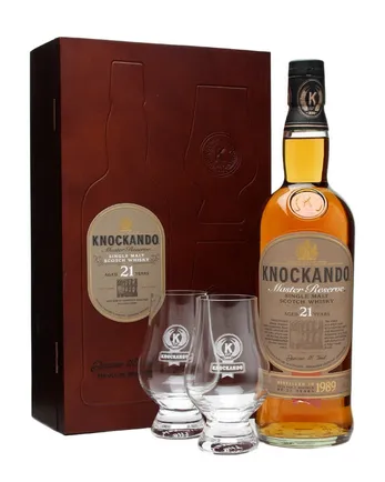 Knockando 1989 21년산 Master Reserve Glass Pack