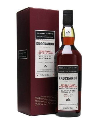 Knockando 1996 12년산 Managers Choice Sherry Cask