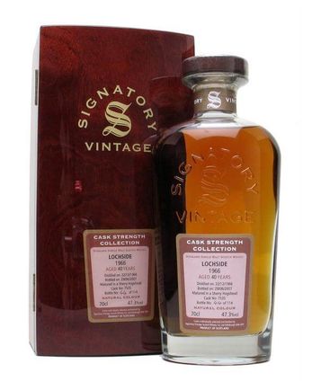 Lochside 1966 40년산 Sherry Cask 7535 Signatory Cask Strength Collection
