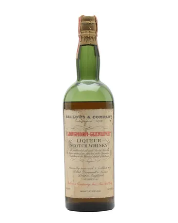 Longmorn Glenlivet 12년산 Bellows Bottled 1930s