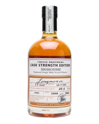 Longmorn 1991 17년산 Cask Strength