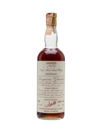 Longmorn Glenlivet 1974 Bottled 1985 Sherry Cask Samaroli