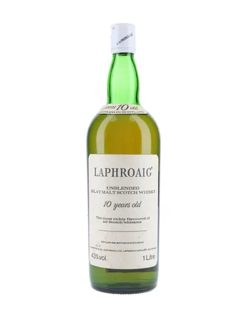Laphroaig 10년산 Unblended Bottled 1980s