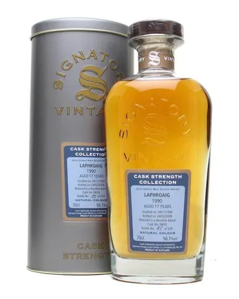 Laphroaig 1990 17년산 Signatory Cask Strength Collection