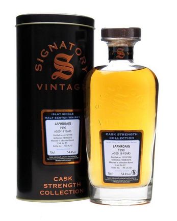 Laphroaig 1990 19년산 Cask #87 Signatory Cask Strength Collection