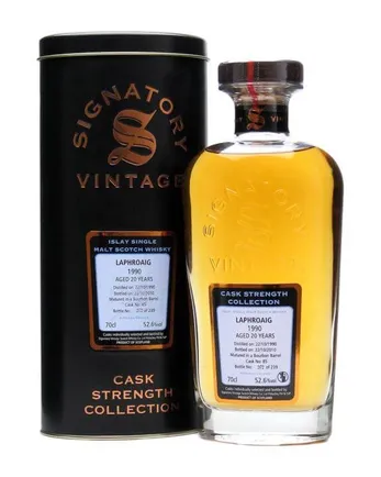 Laphroaig 1990 20년산 Cask #85 Signatory Cask Strength Collection