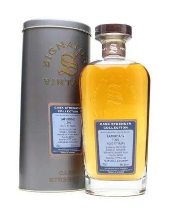 Laphroaig 1990 17년산 Bourbon Cask Signatory
