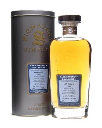 Laphroaig 1990 18년산 Signatory Cask Strength Collection