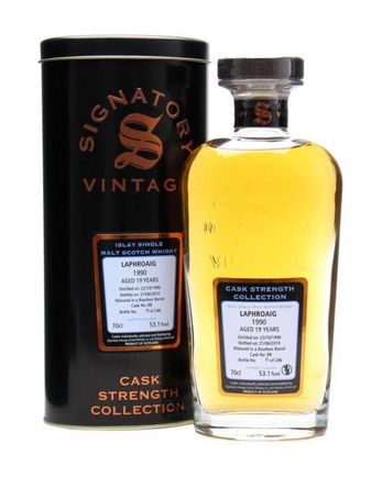 Laphroaig 1990 19년산 Cask #89 Signatory Cask Strength Collection