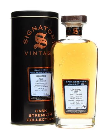 Laphroaig 1995 16년산 Cask #48 Signatory Cask Strength Collection