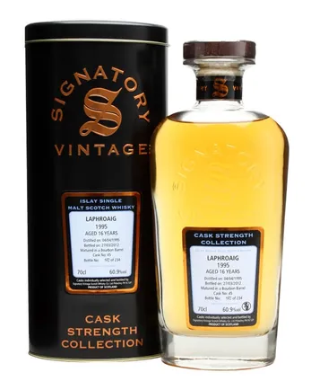 Laphroaig 1995 16년산 Cask #45 Signatory Cask Strength Collection