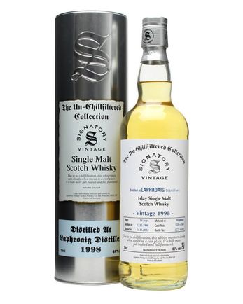Laphroaig 1998 14년산 Cask #5559+60 Signatory Un-chillfiltered Collection