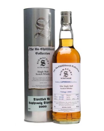 Laphroaig 2000 7년산 Un Chillfiltered Bottled 2007 Signatory Un-Chillfiltered Collection