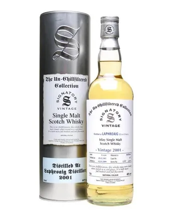 Laphroaig 2001 8년산 Signatory Un-Chillfiltered Collection