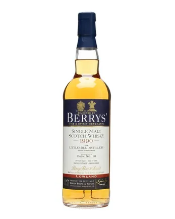Littlemill 1990 21년산 Cask #18 Berry Bros & Rudd