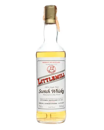 Littlemill 12년산 Full Proof Bottled 1980s