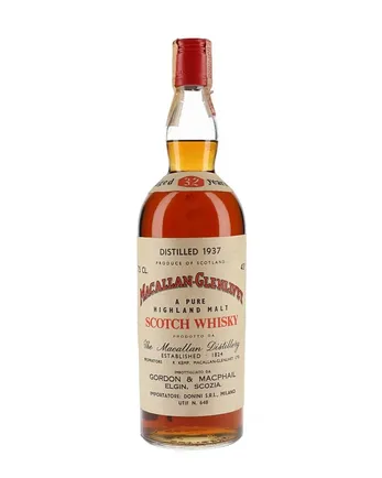 Macallan Glenlivet 1937 32년산 Sherry Cask G M Gordon & Macphail