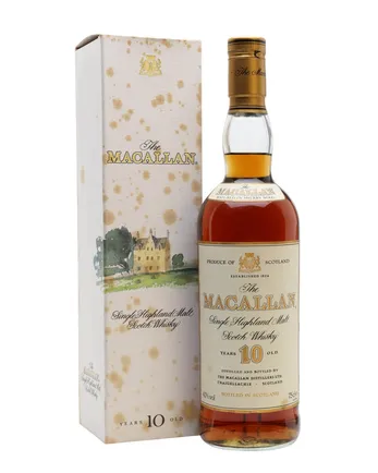 Macallan 10년산 Sherry Wood Bottled 1980's