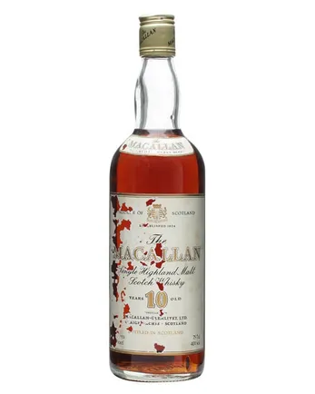 Macallan 10년산 Bottled 1970s
