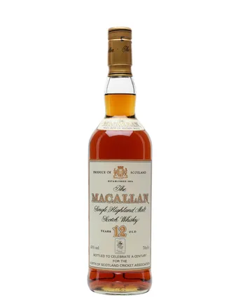Macallan 12년산 North of Scotland Cricket Association