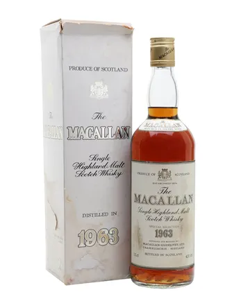 Macallan 1963 17년산 Bottled 1970's