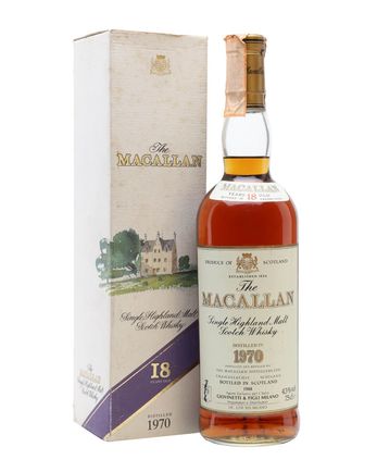 Macallan 1970 18년산 Vintage Label