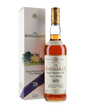 Macallan 1973 18년산 Vintage Label