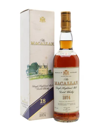 Macallan 1974 18년산 Vintage Label
