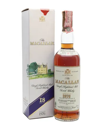 Macallan 1976 18년산 Vintage Label