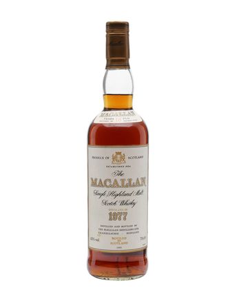 Macallan 1977 18년산 Vintage Label