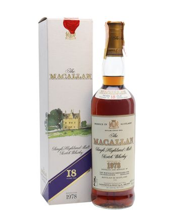 Macallan 1978 18년산 Vintage Label