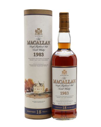 Macallan 1983 18년산 Vintage Label