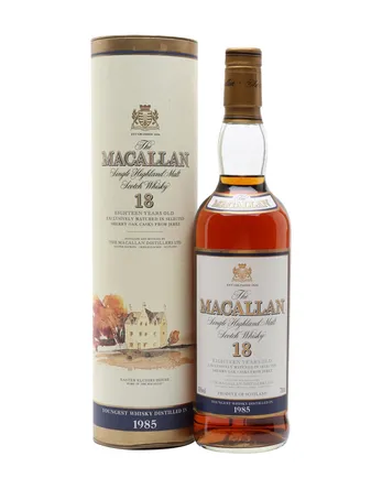 Macallan 1985 18년산 Vintage Label