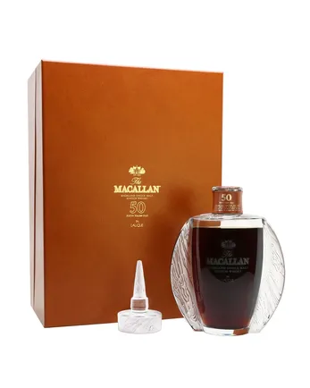 Macallan 50년산 Lalique Crystal