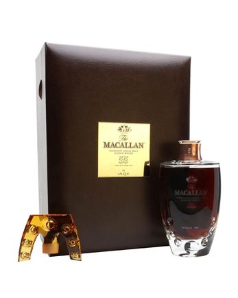 Macallan 55년산 Lalique Crystal Decanter