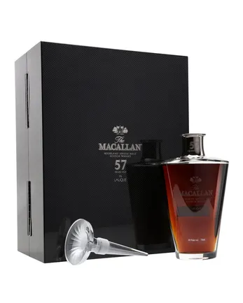 Macallan 57년산 Lalique Crystal 75cl