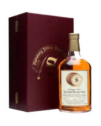 Macallan Glenlivet 1966 30년산 Signatory
