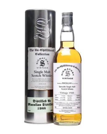 Macallan 1988 21년산 Signatory