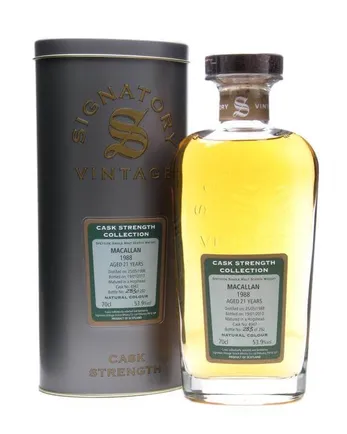 Macallan 1988 21년산 Cask #4947 Signatory