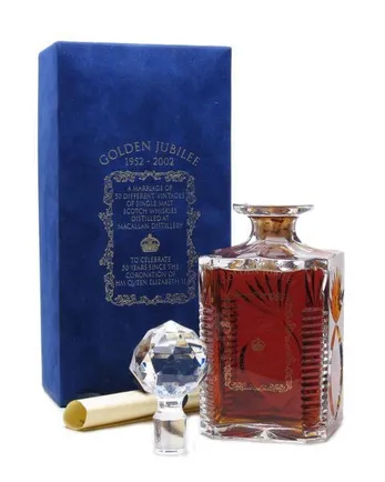 Macallan Golden Jubilee Decanter