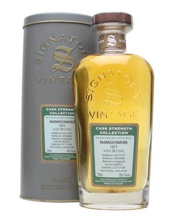 Mannochmore 1977 28년산 Signatory Cask Strength Collection