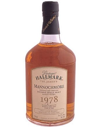 Mannochmore 1978 22년산 Vintage Hallmark