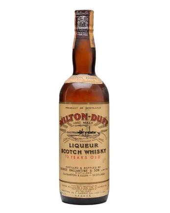 Miltonduff 13년산 Liqueur Whisky Bottled 1950s