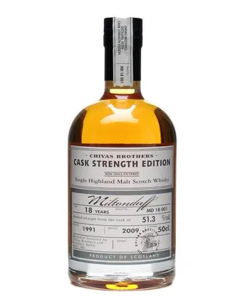 Miltonduff 1991 18년산 Cask Strength Edition