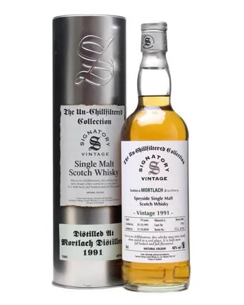 Mortlach 1991 19년산 Sherry Butt #7710 Signatory Un-Chillfiltered Collection