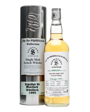 Mortlach 1995 17년산 Casks #4090+1 Signatory Un-Chillfiltered Collection