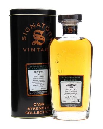 Mosstowie 1979 31년산 Bourbon Barrel #12907 Signatory Cask Strength Collection