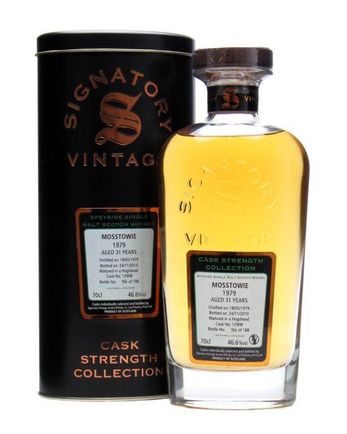 Mosstowie 1979 31년산 Cask #12908 Signatory