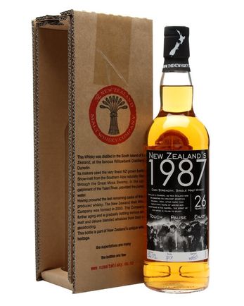 New Zealand's 1987 24년산 Touch Pause Engage The New Zealand Malt Whisky Company Ltd