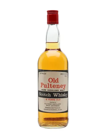 Old Pulteney 8년산 Bottled 1970s Red Letters Gordon & Macphail